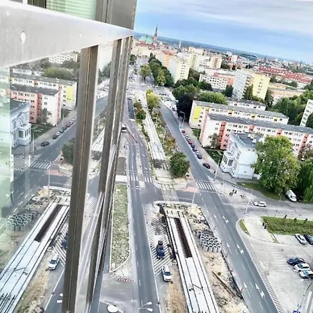 Hanza Tower White 24 Spa Jacussi & Pool & Sauna Apartment